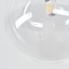 Moderne Cluster-plafondlamp Chehalis met 4 heldere glazen bollen, G9