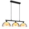 NOWA Eva 3-flammige eettafel-hanglamp G9 70 cm voor keuken en woonkamer, modern