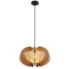 NOWA Sakura moderne ronde hanglamp E27 1-lichts Ø 44 cm voor eetkamer en keuken