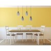 NOWA Ando moderne 4-lichts hanglamp pendellamp E27 verstelbaar 88,5 cm voor eetkamer