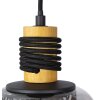 NOWA Ando moderne 4-lichts hanglamp pendellamp E27 verstelbaar 88,5 cm voor eetkamer