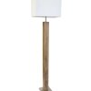 NOWA Gump vloerlamp met rechthoekige kap voor woonkamer, E27, 40 Watt, 150 cm, modern