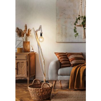 NOWA Nerida takvormige vloerlamp met E27, 150 cm, modern voor woonkamer en hal