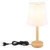 NOWA Joris moderne nachtlamp tafellamp E14 25 Watt met schakelaar op de kabel
