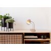 NOWA Jason moderne tafellamp met schakelaar op snoer en gebogen arm, E14, 25 W, 40 cm