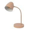 NOWA Jason moderne tafellamp met schakelaar op snoer en gebogen arm, E14, 25 W, 40 cm