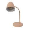 NOWA Jason moderne tafellamp met schakelaar op snoer en gebogen arm, E14, 25 W, 40 cm