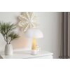 NOWA Paulin compacte paddenstoelvormige tafellamp E27 36,5 cm voor woonkamer en keuken