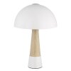 NOWA Paulin compacte paddenstoelvormige tafellamp E27 36,5 cm voor woonkamer en keuken