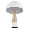 NOWA Paulin compacte paddenstoelvormige tafellamp E27 36,5 cm voor woonkamer en keuken