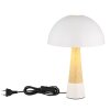 NOWA Paulin compacte paddenstoelvormige tafellamp E27 36,5 cm voor woonkamer en keuken