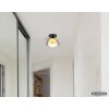 NOWA Eva ronde plafondlamp, moderne plafondverlichting Ø 20 cm, G9