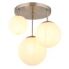 NOWA Kop moderne 3-lichts hanglamp globe E27 voor eetkamer en woonkamer