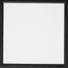 NOWA Puccy LED strakke vierkante plafondlamp, modern, 15 Watt 1500 Lumen 3000 Kelvin