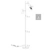 Steinhauer Preto vloerlamp als leeslamp met 2 spots, GU10, draaibare lampkoppen