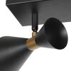 Steinhauer Preto 2-lichts plafondspot modern hoekig GU10 draaibare spots