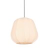 Steinhauer Sable hanglamp voor eetkamer en woonkamer met plooikap rond modern E27 25 cm