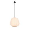 Steinhauer Sable hanglamp voor eetkamer en woonkamer met plooikap rond modern E27 25 cm