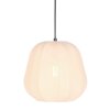 Steinhauer Sable hanglamp voor eetkamer en woonkamer met plooikap rond modern E27 25 cm
