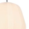 Steinhauer Sable hanglamp voor eetkamer en woonkamer met plooikap rond modern E27 25 cm