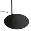 Steinhauer Curve booglamp voor woonkamer, moderne design staande lamp met franjes