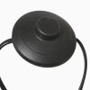 Steinhauer Curve booglamp vloerlamp in moderne stijl met ronde kap, schakelaar en E27