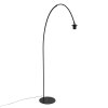 Steinhauer Curve moderne staande booglamp met E27 en schakelaar voor woonkamer