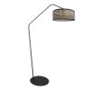 Steinhauer Zig-Zag boogvloerlamp met schakelaar, moderne vloerlamp voor woonkamer