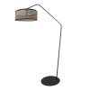 Steinhauer Zig-Zag boogvloerlamp met schakelaar, moderne vloerlamp voor woonkamer