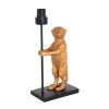 Steinhauer Animaux apenlamp, moderne decoratieve tafellamp met E27, 40,5 cm hoog