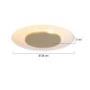 Steinhauer Lido moderne ronde LED plafondlamp voor woonkamer 36 cm 18W 2700K 1500lm