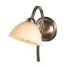 Steinhauer Anthea klassieke E27 wandlamp met gebogen arm voor sfeervol licht