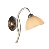 Steinhauer Anthea klassieke E27 wandlamp met gebogen arm voor sfeervol licht