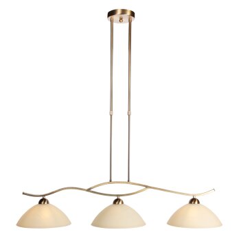 Steinhauer Anthea klassieke 3-lichts hanglamp E27, verstelbaar voor eetkamer en woonkamer