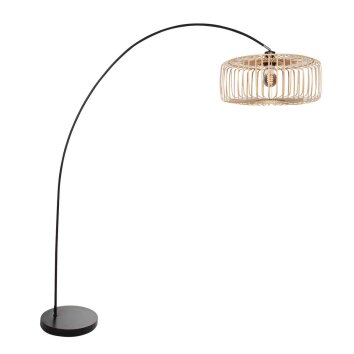 Steinhauer Solva verstelbare boog vloerlamp leeslamp voor woonkamer met schakelaar