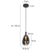 Steinhauer Glimsy LED moderne staande vloerlamp rond verstelbaar voor woonkamer