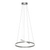 Ringlux LED ring hanglamp, pendellamp 3-lichts, 2700 Kelvin, 6600 Lumen, 24 Watt, lengte 60 cm