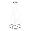 Steinhauer LED Hanglamp Ringlux, ronde vorm, verstelbaar, warmwit 2700 Kelvin, lengte 60 cm