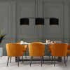 Steinhauer Stang pendellamp voor eetkamer, eettafellamp, modern, 3-licht verstelbaar