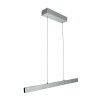 Steinhauer Fluxy verstelbare LED hanglamp eettafel, 6-lichts hanglamp, 120 cm, 2700K, 2700 lm, 5 W