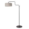 Steinhauer Bloeba boogvloerlamp verstelbare leeslamp voor woonkamer met E27 fitting