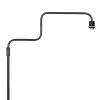 Steinhauer Bloeba boogvloerlamp verstelbare leeslamp voor woonkamer met E27 fitting