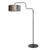 Steinhauer Bloeba moderne staande leeslamp vloerlamp met verstelbare arm voor bank