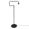 Steinhauer moderne staande lamp Bloeba met gebogen arm, verstelbaar en dimbaar