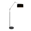 Steinhauer Prestige Chic verstelbare boogvloerlamp 250 cm als leeslamp voor bank