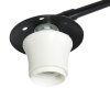 Steinhauer Klassieke staande lamp Sparkled Light, ronde kap, dimbaar en verstelbaar