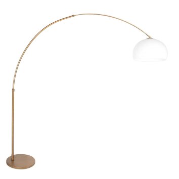Steinhauer Sparkled Light boog vloerlamp, verstelbare leeslamp met E27-fitting