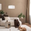 Steinhauer Sparkled Light verstelbare Bogenstehleuchte voor woonkamer en eetkamer