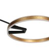 Steinhauer Ringlux staande booglamp LED, moderne verstelbare boogarm, 2-lichts