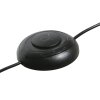 Steinhauer Ringlux staande booglamp LED, moderne verstelbare boogarm, 2-lichts